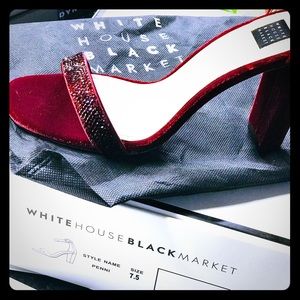 Burgandy Velvet Formal shoes